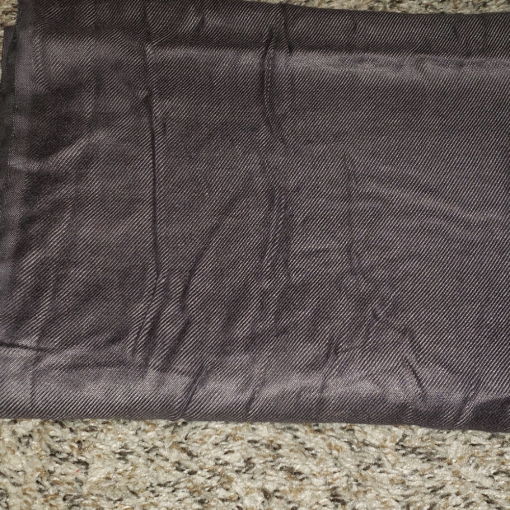 Grey infinity scarf